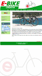 Mobile Screenshot of e-bike-croatia.com